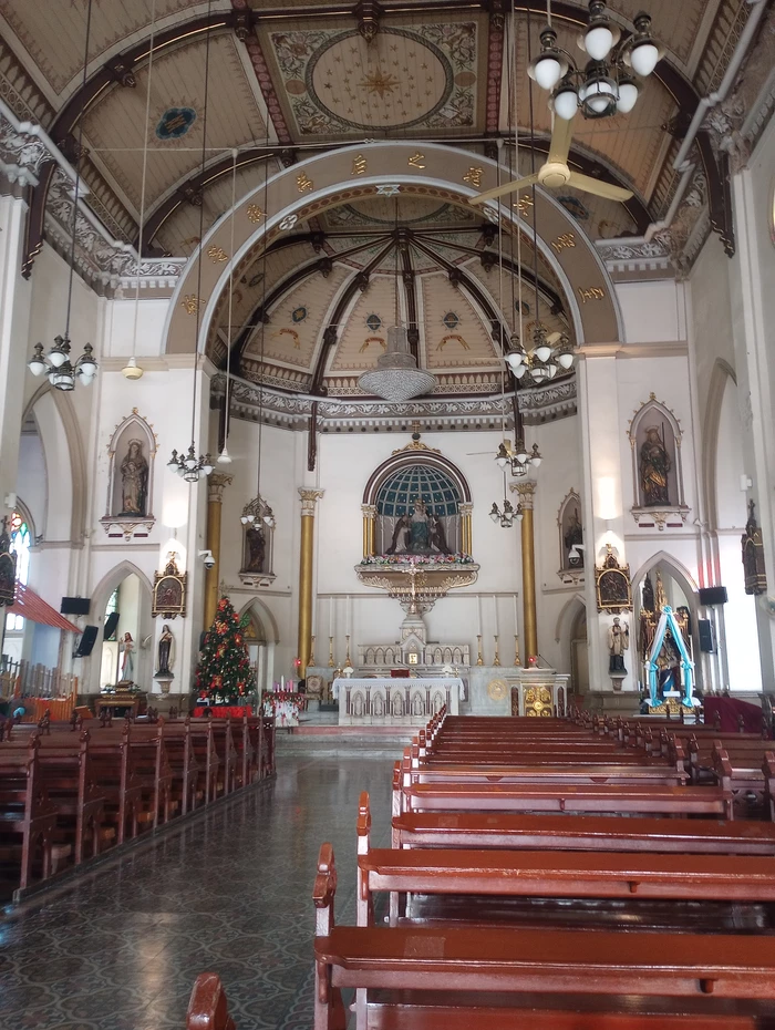 inside the church